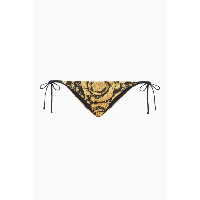 Versace - Barocco-print Bikini Briefs