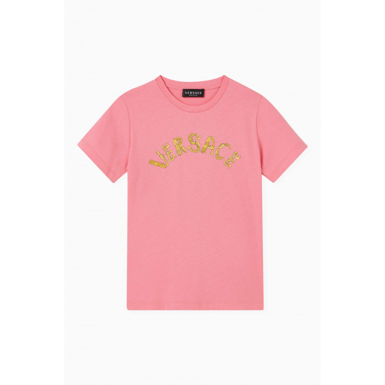 Versace - Logo-print T-shirt in Cotton
