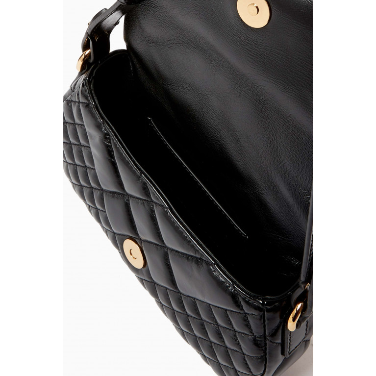 Versace - Mini Greca Goddess Shoulder Bag in Quilted Calf Leather