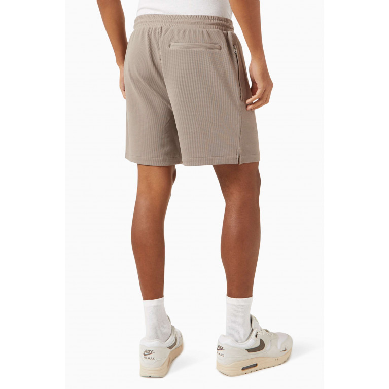 Kith - Graham Shorts in Cotton Waffle White