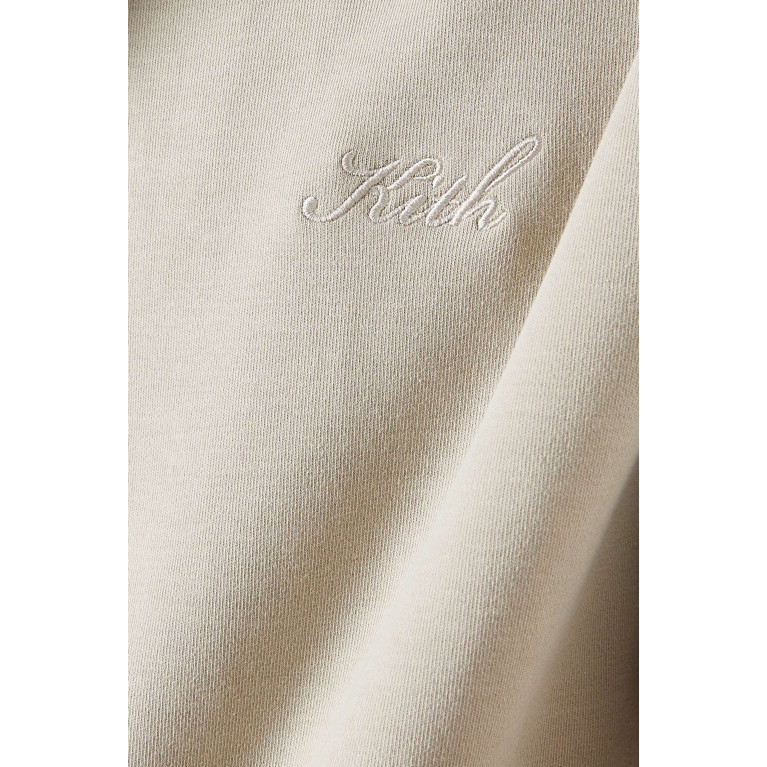Kith - Graham Polo in Cotton Stretch Neutral
