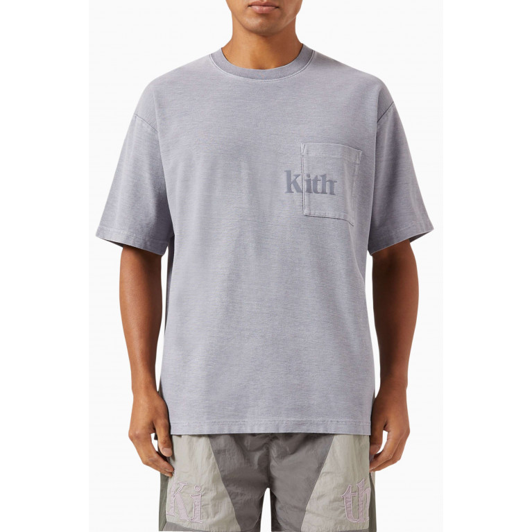 Kith - Quinn T-shirt in Jersey Grey