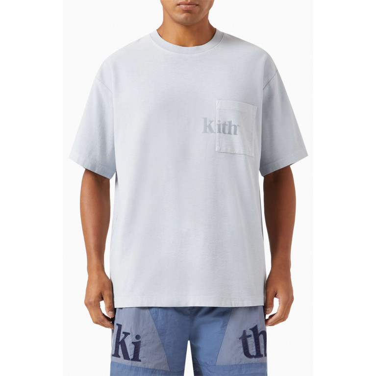 Kith - Quinn T-shirt in Jersey Blue