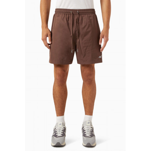 Kith - Active Shorts in Nylon Brown