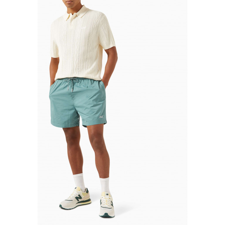 Kith - Active Shorts in Nylon Green