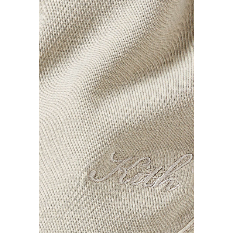 Kith - Crystal Wash Jordan Shorts in Cotton Interlock Neutral