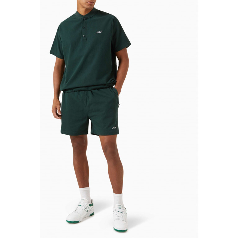 Kith - Active Shorts in Seersucker Green