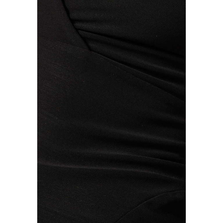 Zhivago - Legacy Midi Dress in Stretch-jersey Black