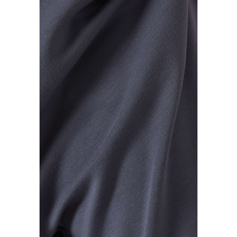 Armani Exchange - Study Hall Logo Knee-length Sweatpants in Jersey Grey