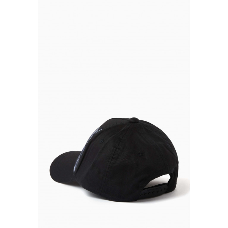 Armani Exchange - Liquid Print Baseball Hat in Cotton