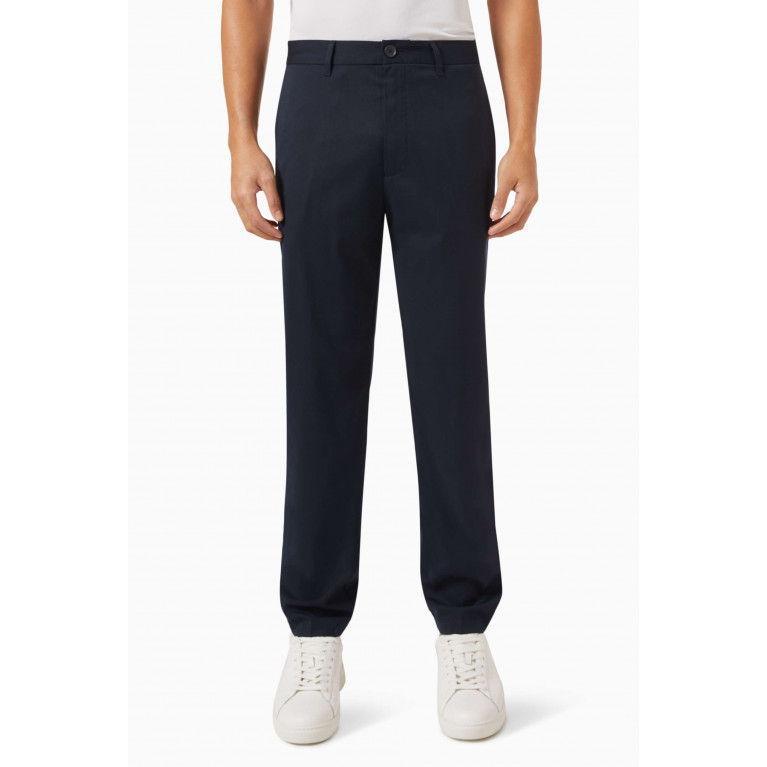 Armani Exchange - Straight-fit Pants in Stretch Wool-blend