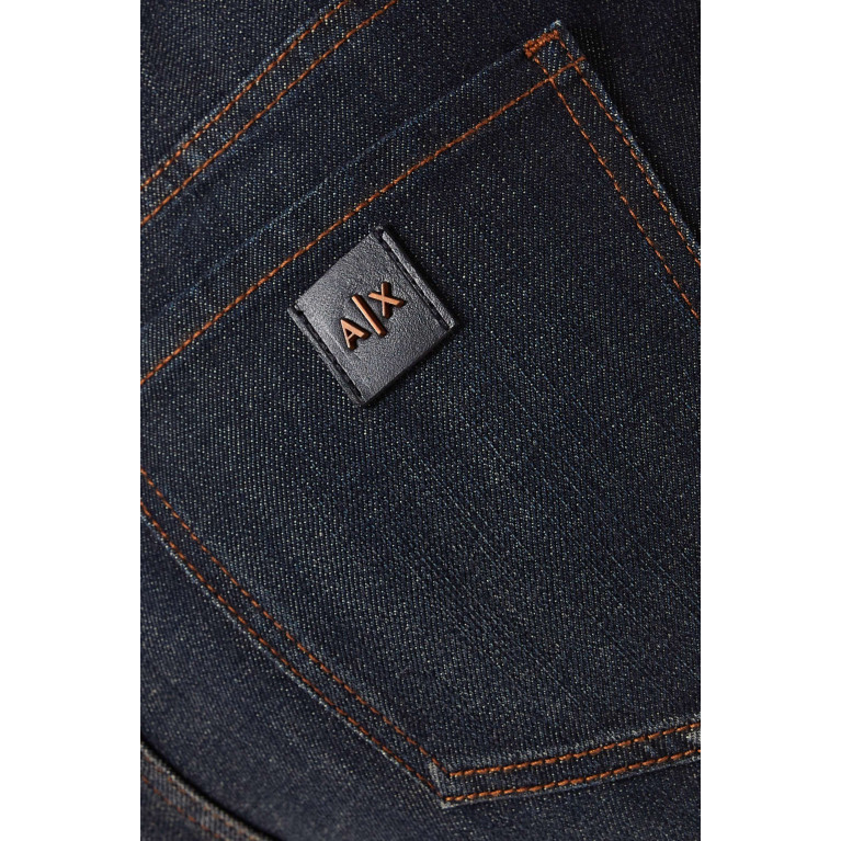 Armani Exchange - J65 Flared Jeans in Stretch-denim