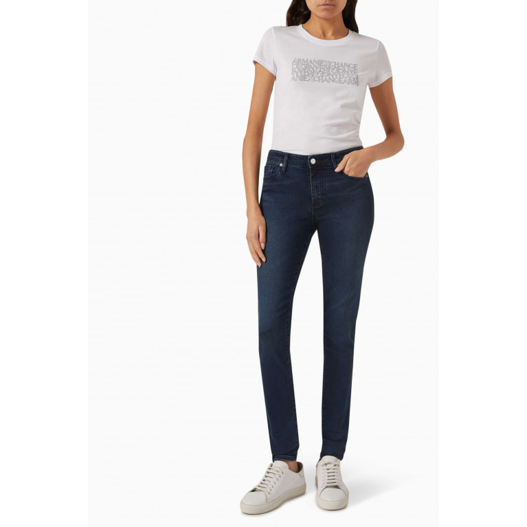 Armani Exchange - J69 Super Skinny-fit Jeans in Stretch-denim