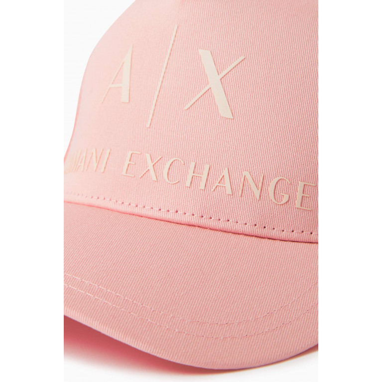 Armani Exchange - AX Logo Baseball Hat in Gabardine