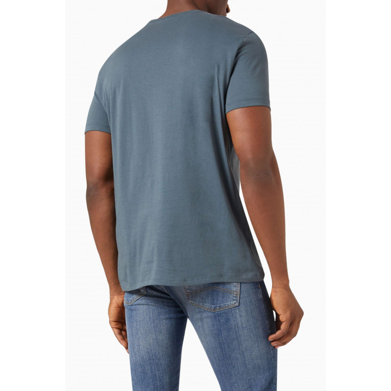 Armani Exchange - T-shirt in Cotton Jersey Grey