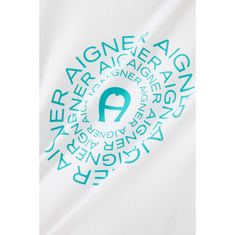 AIGNER - Logo-print T-shirt in Cotton