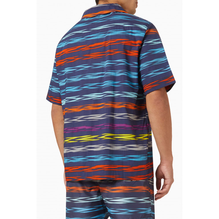 Missoni - Zig Zag Bowling Shirt in Cotton Multicolour