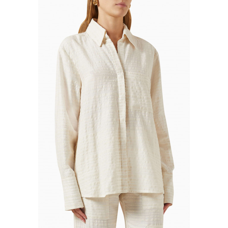 Savannah Morrow - Maribel Shirt in Cotton-blend