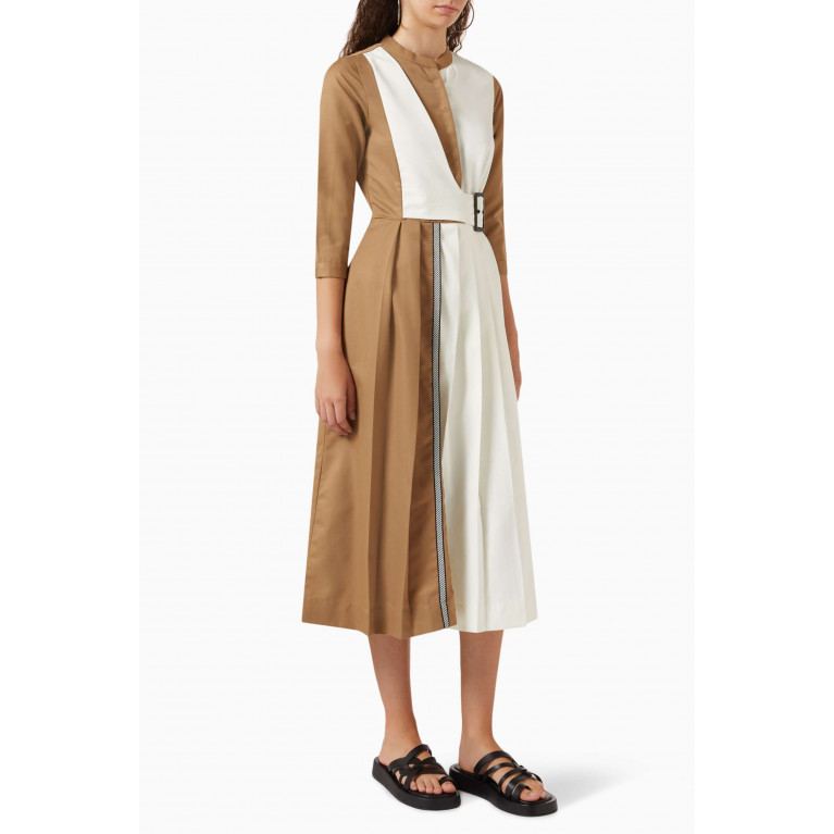 Notebook - Mia Shirt Dress in Terry-rayon Neutral
