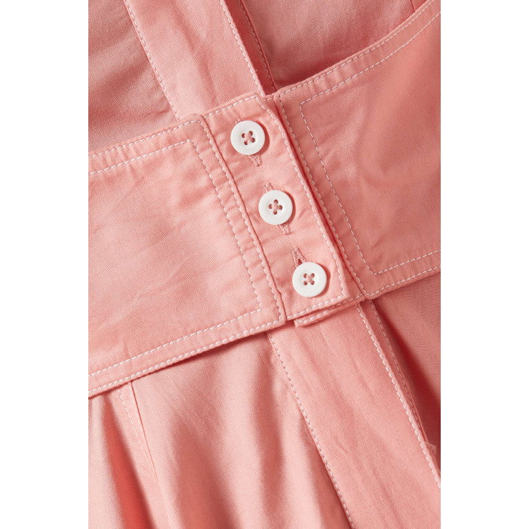 Notebook - Klara Shirt Dress in Cotton-poplin Pink