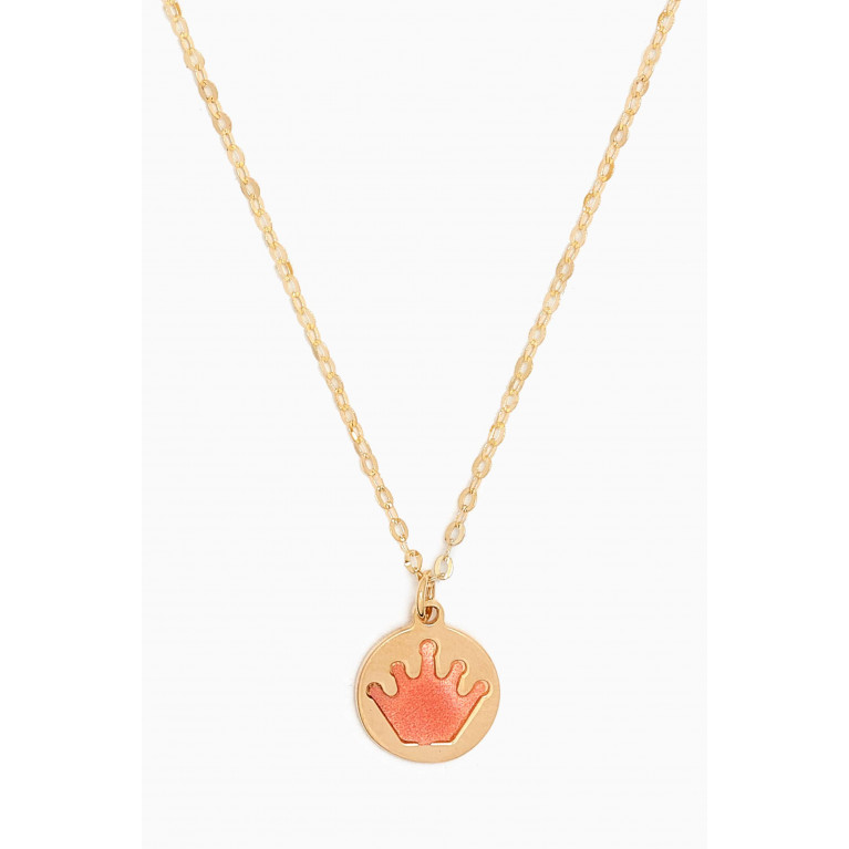 Damas - Ara Crown Necklace in 18k Yellow Gold