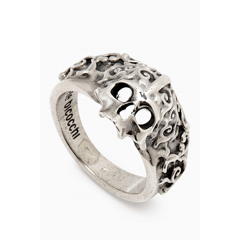 Emanuele Bicocchi - Small Arabesque Band Ring in Sterling Silver