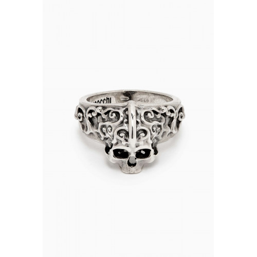 Emanuele Bicocchi - Small Arabesque Band Ring in Sterling Silver