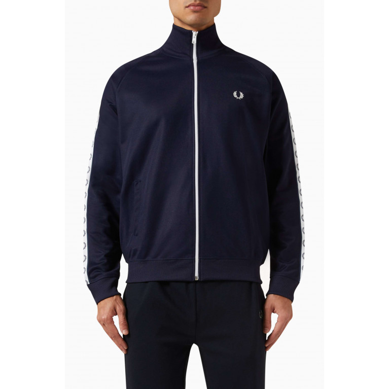 Fred Perry - Taped Track Jacket in Recycled-polyester Blend