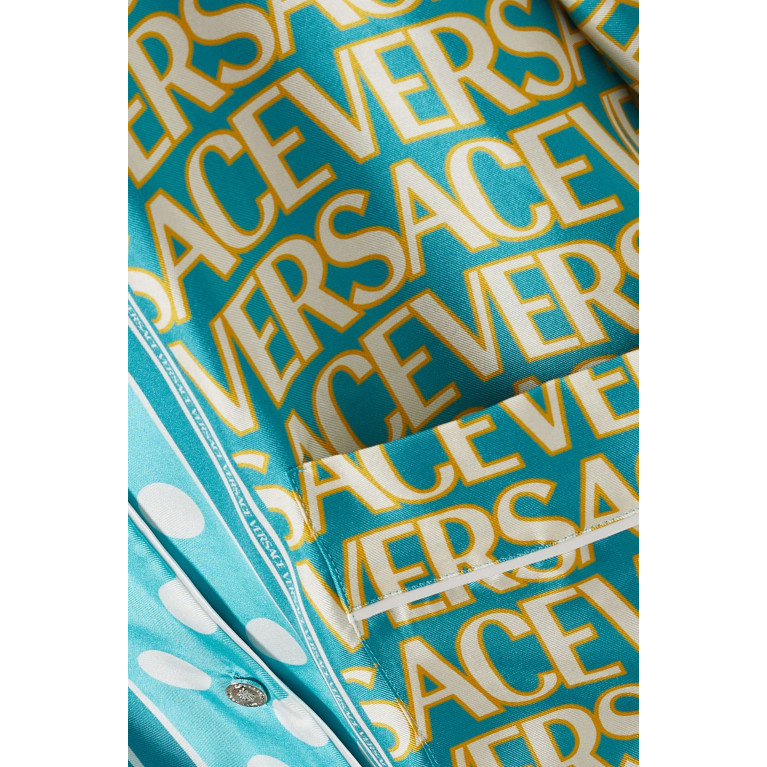 Versace - Versace Allover Shirt in Silk