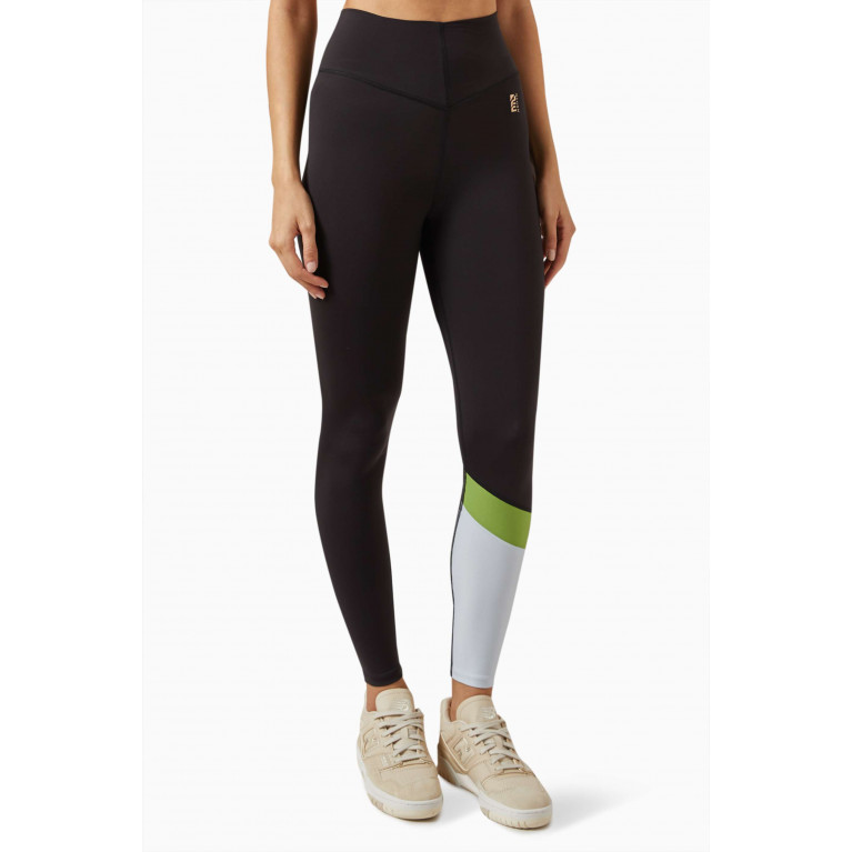 P.E. Nation - Sprint Time Leggings in Stretch Technical Fabric