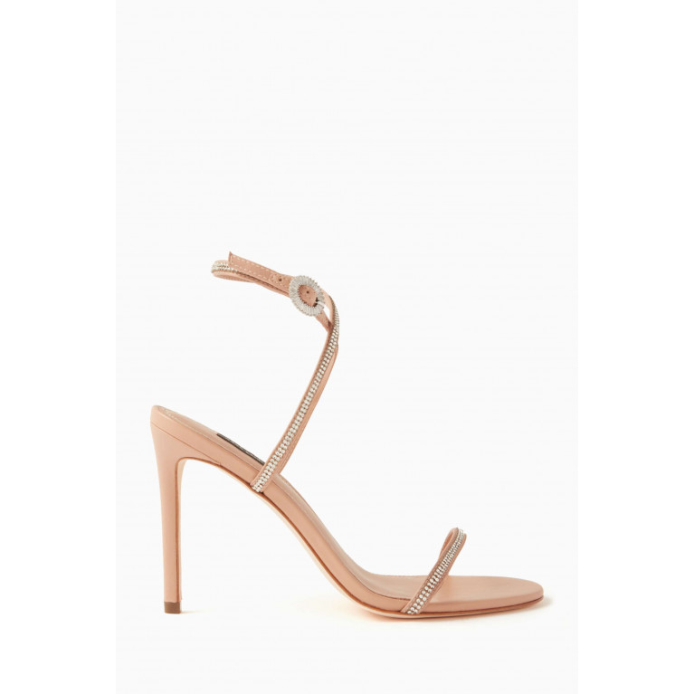 NASS - Julia 100 Slingback Sandals in Leather Neutral