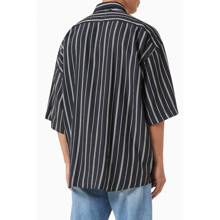 Acne Studios - Stripe Printed Shirt in Viscose