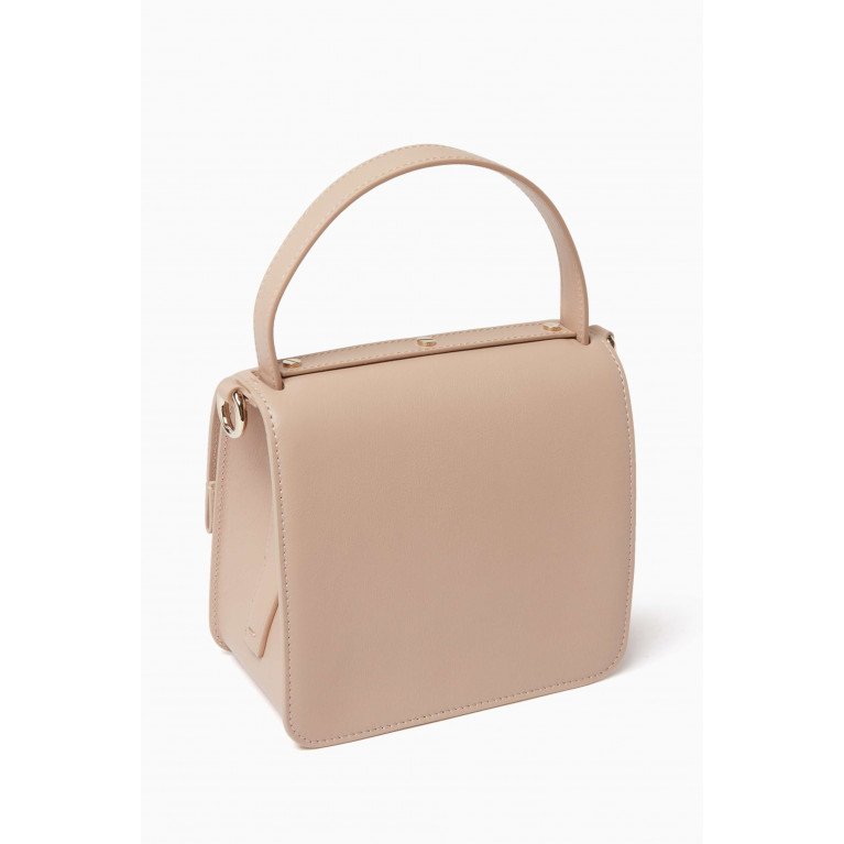 Chloé - Mini Penelope Top-handle Bag in Calfskin Leather