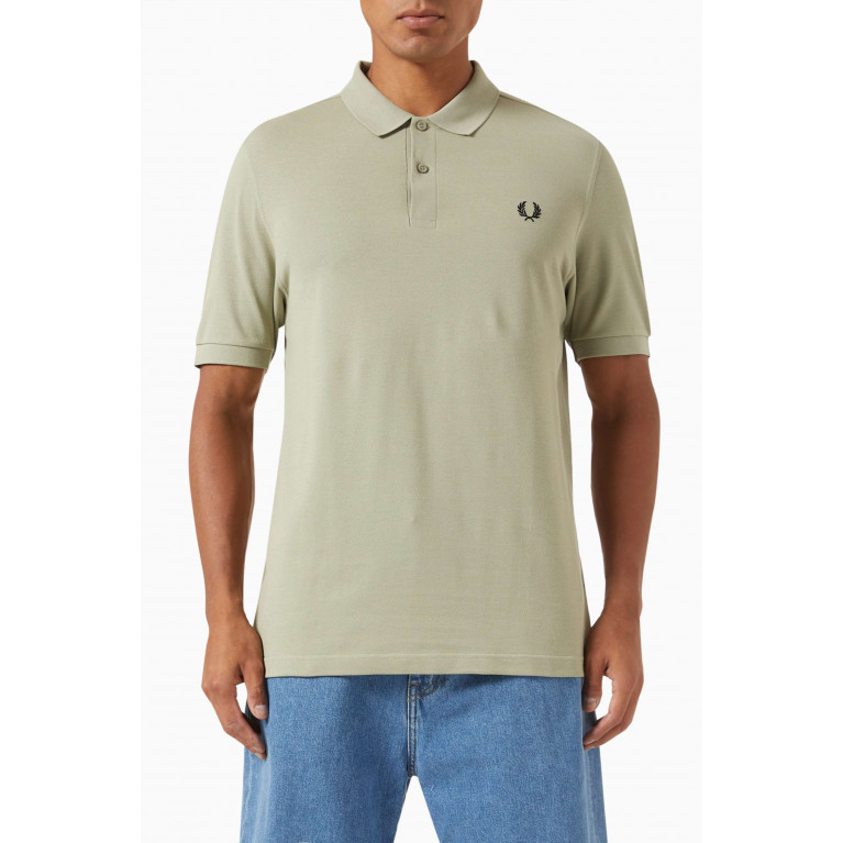 Fred Perry - Plain Tennis Shirt in Cotton Piqué