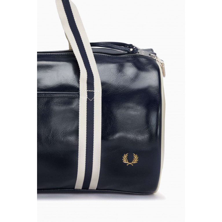 Fred Perry - Logo Barrel Bag in Faux-leather