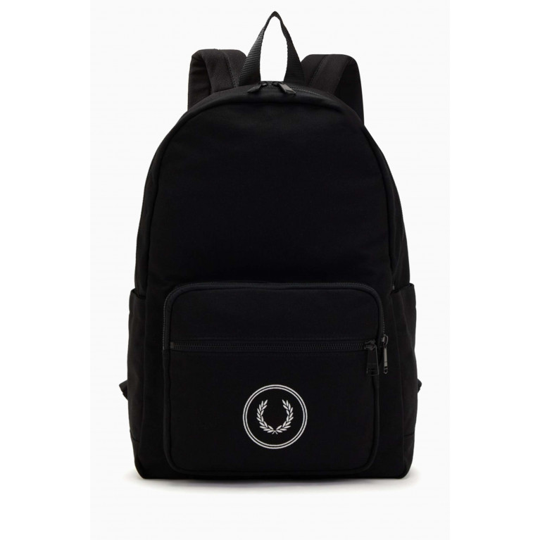 Fred Perry - Logo Wreath Backpack in Canvas