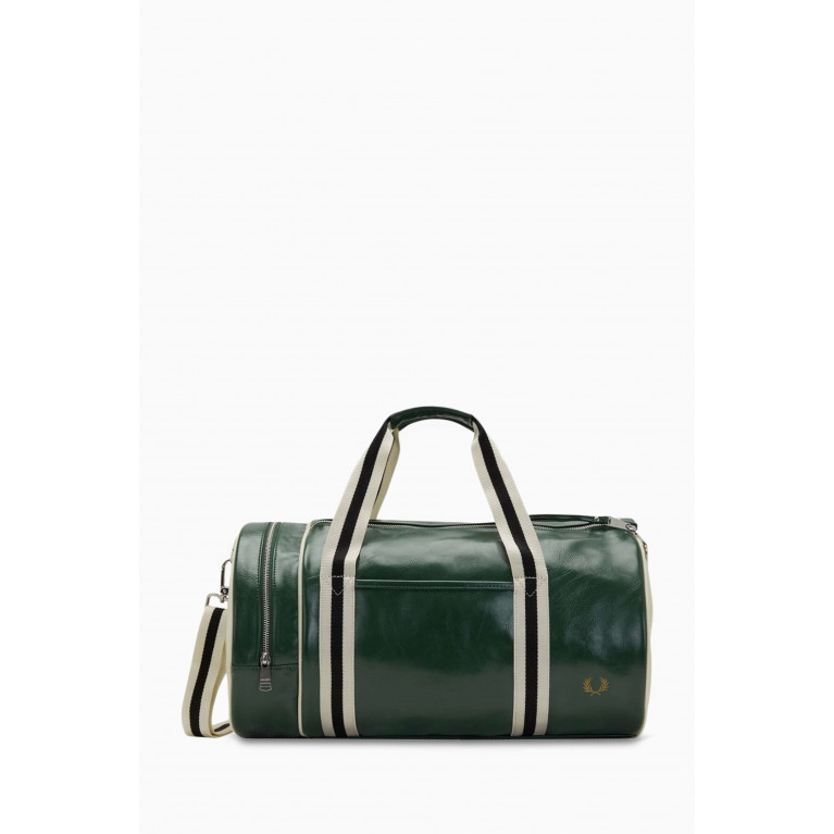 Fred Perry - Logo Barrel Bag in Faux-leather