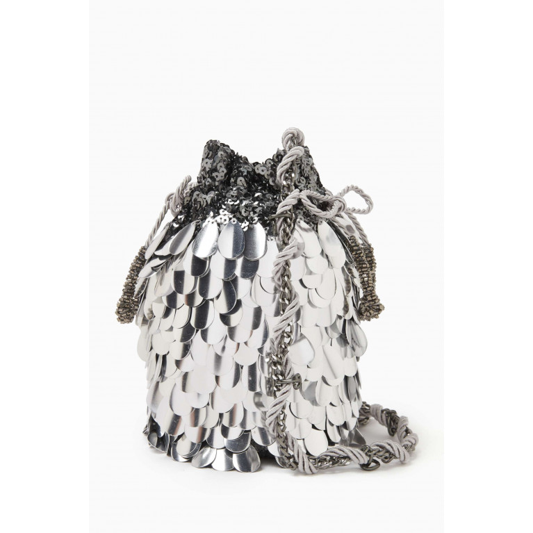 Nannacay - Small Keely Bucket Bag in Sequins