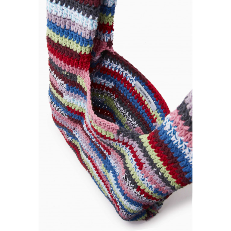 Nannacay - Medium Michela Tote Bag in Cotton Crochet