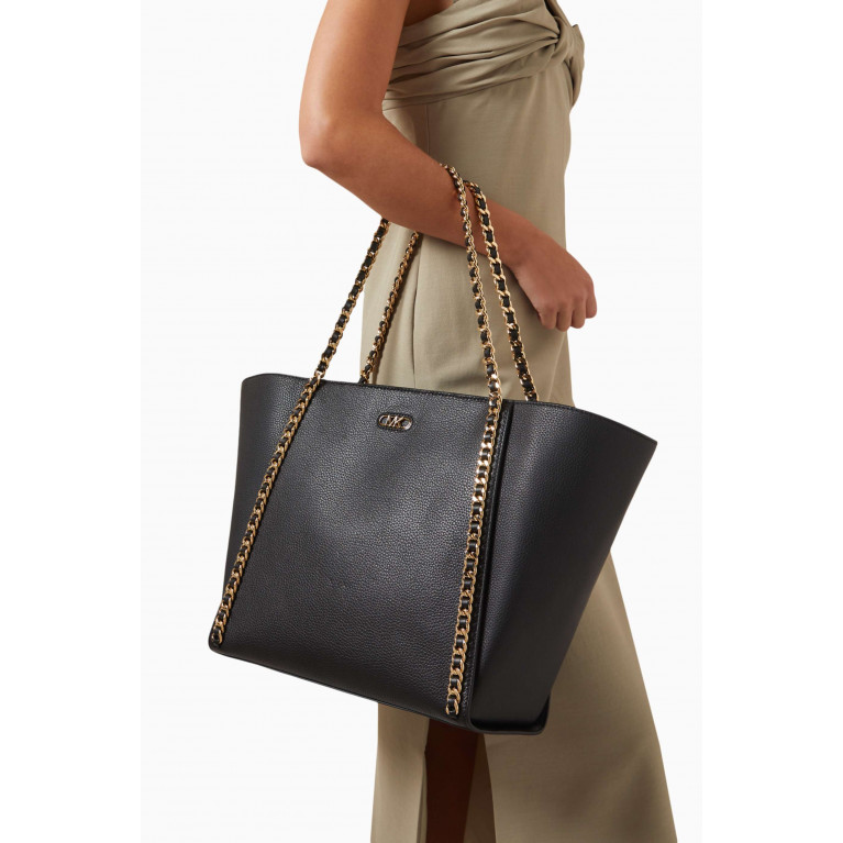 MICHAEL KORS - Large Westley Tote Bag in Pebbled Leather