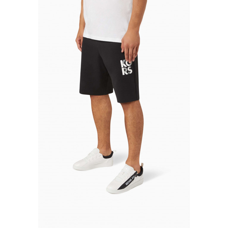 MICHAEL KORS - Keating Logo Zip Sneakers in Leather