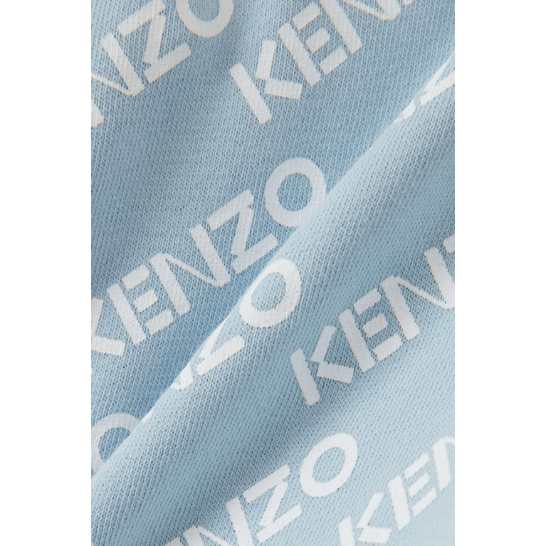 KENZO KIDS - Logo Print Sweatpants in Cotton Blend