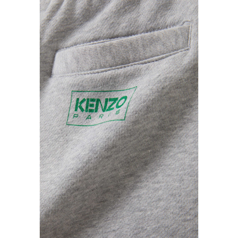 KENZO KIDS - Logo-print Shorts in Cotton