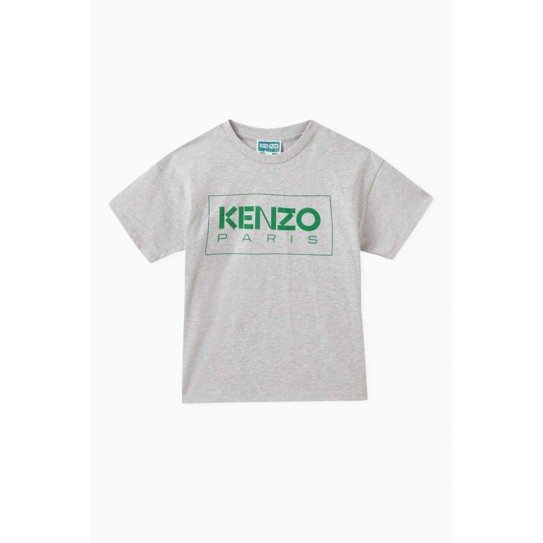 KENZO KIDS - Logo-print T-shirt in Cotton