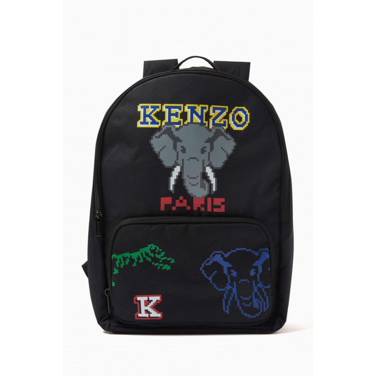 KENZO KIDS - Elephant Logo Backpack