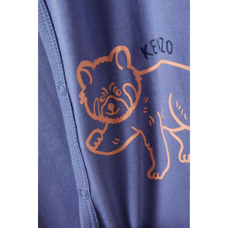 KENZO KIDS - Animal-print Sleepsuit in Cotton