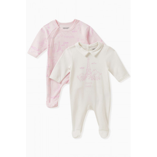 KENZO KIDS - Assorted Pyjama Set in Cotton Pink
