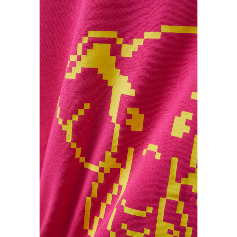 KENZO KIDS - Graphic Logo Print T-shirt in Cotton