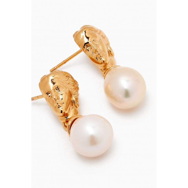Oscar de la Renta - Aphrodite Pearl Drop Earrings