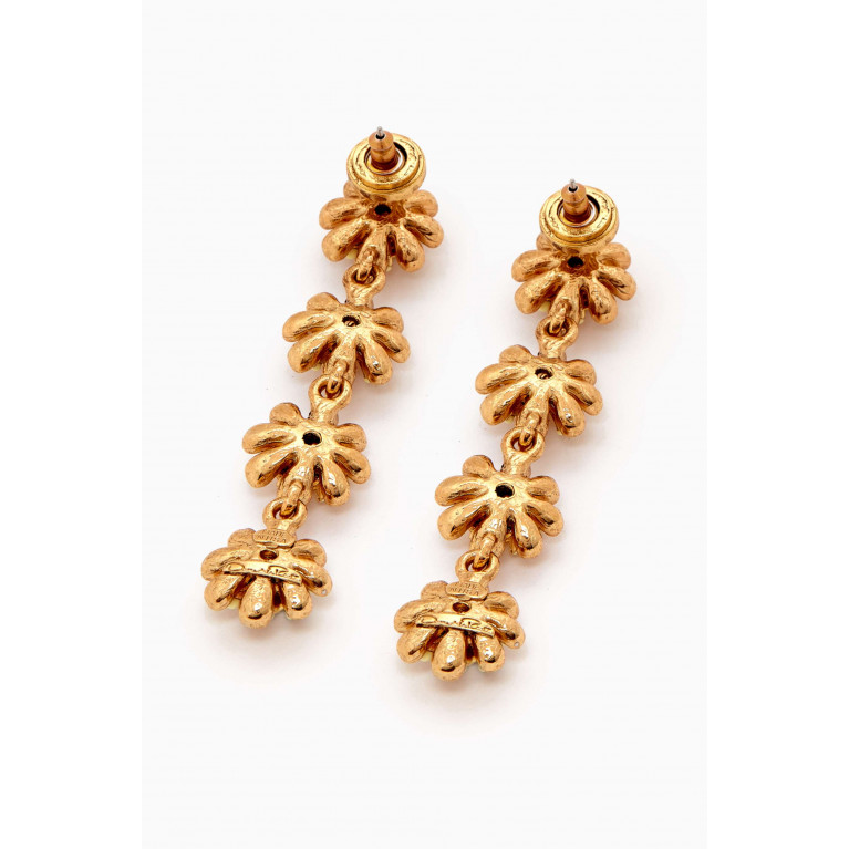 Oscar de la Renta - Lotus Drop Earrings